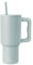 Simple Modern Vaso Térmico con Pajita y Asa| Taza Termica Café para Llevar | Botella de Agua Acero Inoxidable Aislado para café helado | Trek | 890ml | Sea Glass Sage