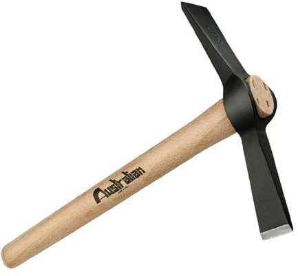 La zappa Martellina Malepeggio con manico lungo 37 cm realizzato in legno (500 gr)