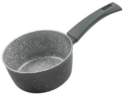 Zanetti - Casseruola Antiaderente 20 cm DURAPIETRA, adatta a tutti i piani cottura incluso induzione, Rivestimento Alto Spessore, Diametro 20 cm