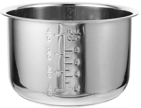 TOVINANNA Revestimiento Para Olla Arrocera De 4 Litros Olla Para Olla Arrocera De Acero Inoxidable Interior Reutilizable Antiadherente Revestimiento Para Olla Accesorios Para Cocina