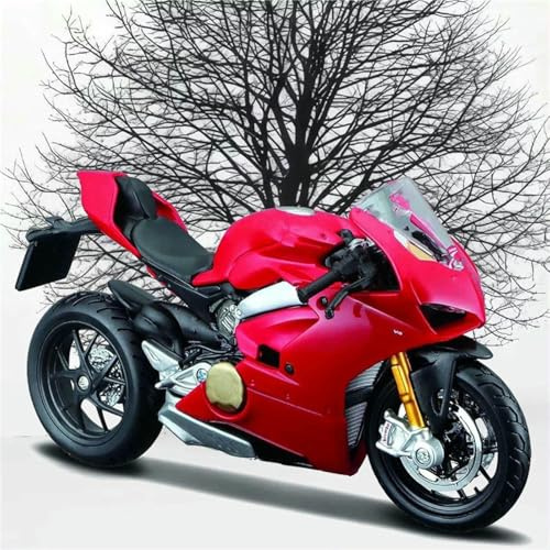 1/18 Motocross motorcykel skalamodell leksakssamling present statisk pressgjutning produktion För Ducati Panigale V4