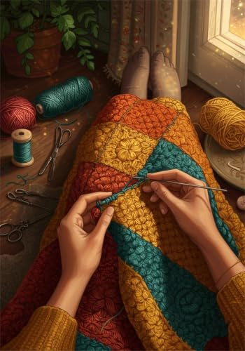 Puzzle 30 Teile für Erwachsene, Bunte Decke Klassisches Lernspiel Puzzles 25x20cm, Puzzle Erwachsene 30 Teile Mädchen, Geschicklichkeitsspiel für Die Ganze Familie, Wanddekoration Geschenk