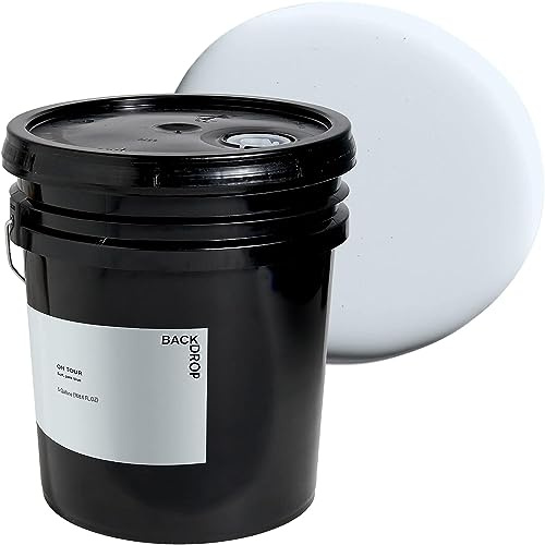 BACKDROP | Premium Interior Paint | Semi-Gloss Finish for Trim & Doors | Self-Priming, Low VOC, Green Wise Certified | ON TOUR - Soft, Pale Blue | 5 Gallons