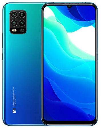 Xiaomi Mi 10 Lite 5G Smartphone 6GB 128GB 6.57'' AMOLED 48MP Quad-cámara 4160mAh (Typical) NFC Azul [español versión] (Reacondicionado)