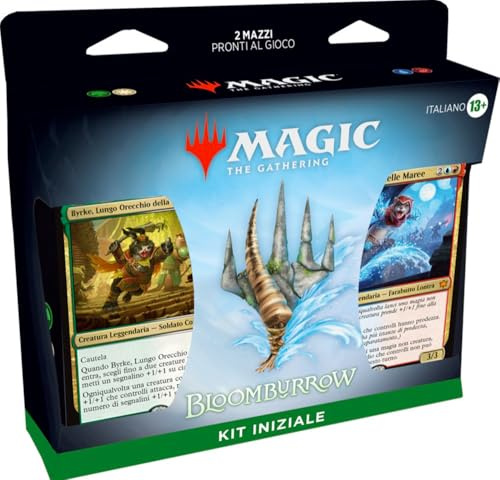 Kit Iniziale di Magic: The Gathering - Bloomburrow | Impara a giocare a Magic con due mazzi tematici di Bloomburrow | Gioco di carte collezionabili per 2 giocatori di età 13+ (versione italiana)