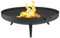 OutFire - Cuenco de Fuego Ø100 cm – Braseros para el Jardín, Exterior – Chimenea de jardín, para Patio, Terraza y Balcón, Negro