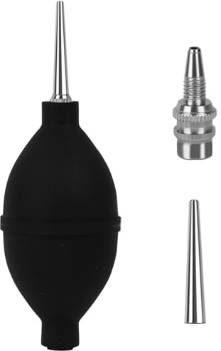 1Stück -Air Mover Luftgebläse- Weichgummi-Luftgebläse -Kaffeemühle Reinigung -Gebläse Kaffeepulver -Pneumatische Filter Reinigung Werkzeug Gebläse (Schwarz)