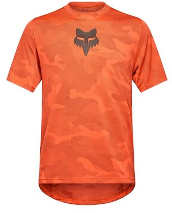 Fox Racing Ranger True Dri Mountainbike-Trikot für Herren, kurzärmelig, Blutorange, Größe XL