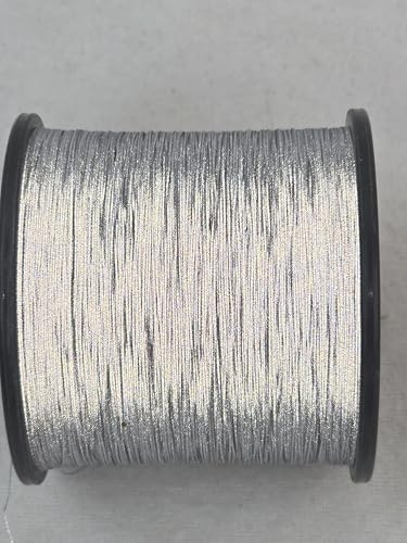 1 Spule 200 g Reflektierendes Garn GP 129 EUR/kg Lame Beilaufgarn beidseitig reflektierend