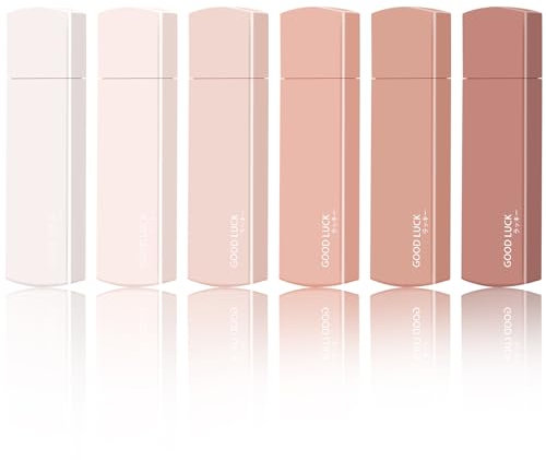 Amabro Piccoli nastri correttivi, 6 pezzi, correzione istantanea a nastro, mini nastro a nastro, graziosi rulli di correzione per impiegati in ufficio, articoli di cancelleria per la casa (rosa