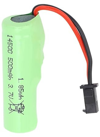 VGEBY RC Lithium Battery, 3.7V 500mah High Capacity Remote Control Car Battery Lightweight Reliable Performance Replacement Lithium Battery RC Car Accessories for Remote Control Car