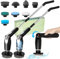 Brosse Electrique Nettoyage Rotative, Brosse de Nettoyage sans Fil avec 8 Têtes de Brosse Remplaçables, Douche Nettoyage Brosse avec Poignée Réglable de 51in pour Salle de Bain Cuisine Voiture