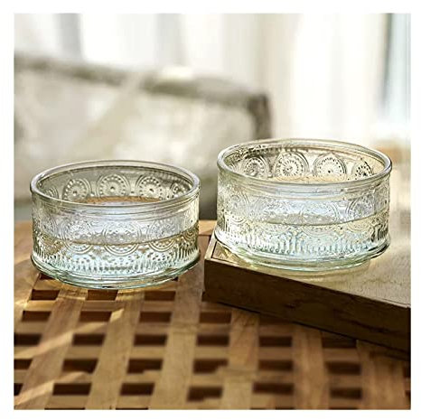 SBCGFY Vaso per Fiori, Vaso Semplice, Vetro Trasparente, Coltura idroponica, Fiori freschi, Piante Verdi, Fiori Poco Profondi, Ufficio, tavolino da caffè, Piante da Ta(B)