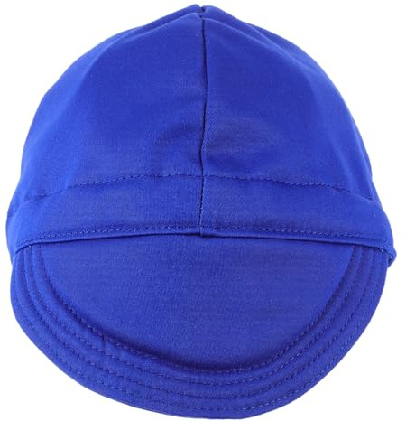 Operitacx Gorra de Soldadura Transpirable y Práctica para Protección contra Chispas, Tela Resistente al Fuego, Diseño Elástico Ajustable, para Soldadores en Obra y Taller, 1 Unidad