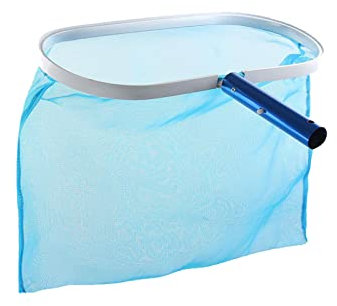 SRHIMEOS Recogehojas para Piscinas, Cesta de Hojas de Piscina con Red de Malla Fina, se Adapta a la mayoría de Postes telescópicos estándar para Limpieza de Piscinas