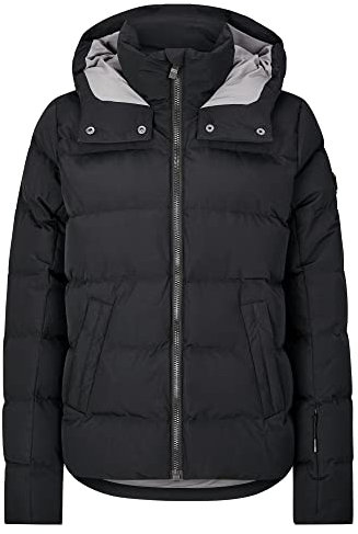 Ziener Damen TUSJA Ski-Jacke Freizeit, Sport | warm, wasserdicht, Micro Down, black, 46