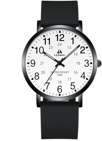 LN LENQIN Orologio Uomo Militare Campo Orologi Analogici Al Quarzo Per Uomo Orologi Polso Impermeabili Con Cinturino in Nylon Orologio Sportivo Tattico Militare Con Data