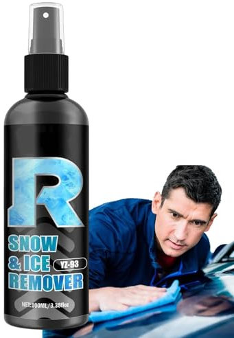 Spray scongelatore per parabrezza auto, scongelatore spray per parabrezza, 100 ml, per sciogliere il ghiaccio