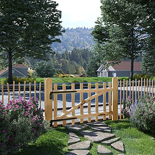 Générique Portillon Simple de clôture Bois de noisetier 100x60 cm,Clôtures & barrières, Portillons,142589