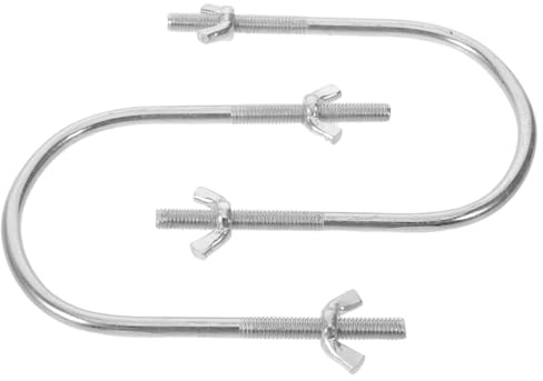 ULTECHNOVO Base Universal para Ruedas de Radiador de Aceite 2 Pcs con Gancho de Metal en U y Soporte con Movilidad Mejorada para Calefactores en Espacios Habitables