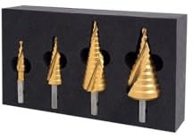 VersaDrive Step Drill Bit Set 4 Piece 12, 20, 30, 40mm