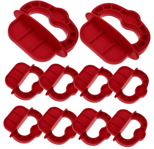 HOMSFOU 24stücke Teiliges Deck Board Spacer Abstandshalter-ringe Für Verbund Decks Effizientes Werkzeug Zur Verbesserung Der Deckinstallation Und