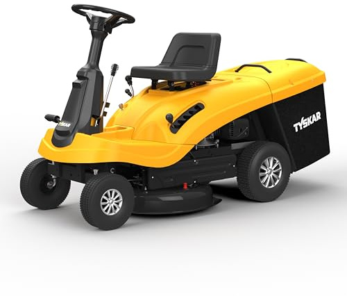 TYSKAR Aufsitzrasenmäher 5IN1 Güde Rasentraktor TAR610PRO 61cm Schnittbreite 6,8 PS 225ccm E-Start +Mulchkit
