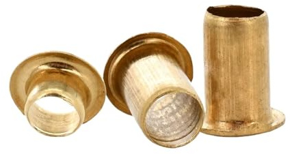 Dadi con inserto for rivetti cavi in ​​ottone dorato M0.9-M6(M2.3x6mm(100pcs))