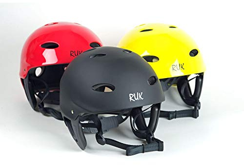 RUK Sports RAPID Kayak/Canoeing Watersports Helmet Red - MED - 53-59cm