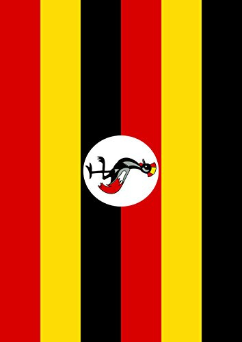Toland Home Garden 1010753 Flag of Uganda 28 x 40 Inch Decorative, House (28 x 40)