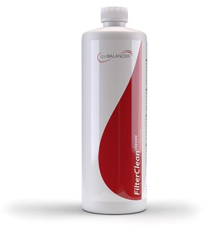 SpaBalancer Filter Clean Classic 1 L flüssig, Filterreiniger für Whirlpool, Spa und Pool, löst Fett, Öle und Ablagerungen aus dem Filtervlies, für klares Wasser, ergiebig, aus Deutschland
