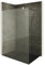 i-flair Duschabtrennung Walk In FIONA 140x200 cm Duschwand Dusche 10mm STARK aus DURCHSICHTIGEM NANO ESG Sicherheitsglas mit EDELSTAHL Wandprofil #740