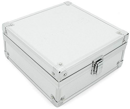 AR Carry Box® Kleine Alubox Alukoffer Aluminium Koffer Werkzeugkoffer leer 200x200x90mm Alu/Silber