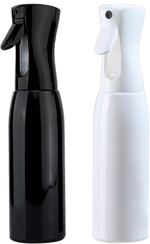 SIVLKI pack de 2 vaporisateur cheveux, 500ml atomiseur pression ultra fine pulvérisation continue, plantes, Salon de coiffure, soin de la peau, nettoyage