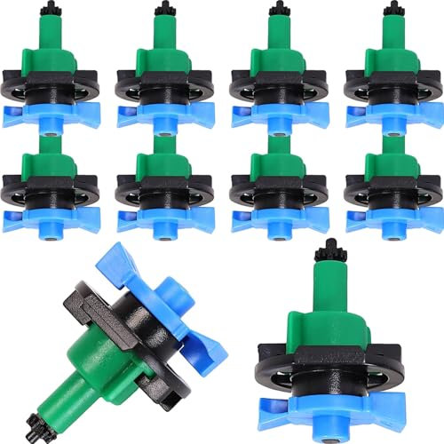 Sprinkler Micro Tropfer Mini-Sprinkler 360° 34 l/h für Bewässerungssystem 10 STK
