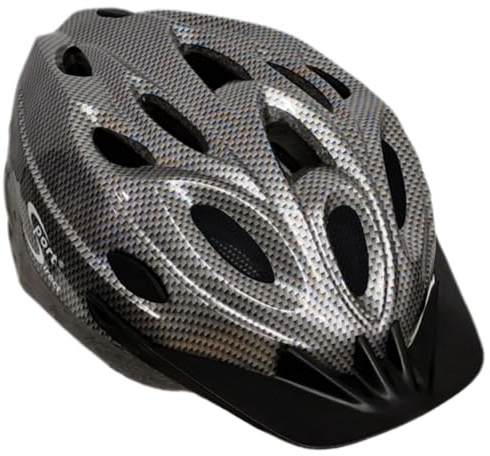 Sport Direct™ 18 Vent MTB E-Bike/Bike 58-61cm Graphite Helmet *FREE 3 YEAR CRASH REPLACEMENT*