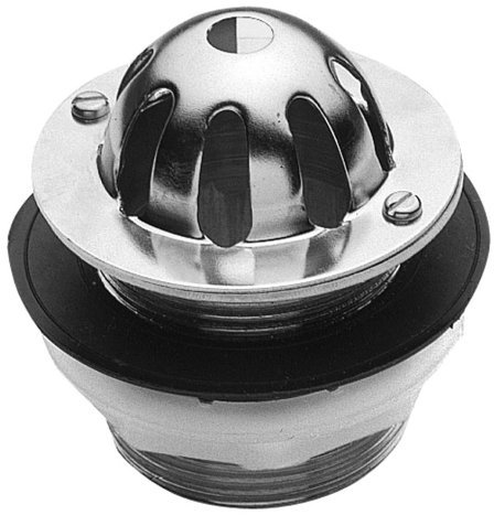 Armitage Shanks S8770MY Chrome Stainless Steel 1-1/2 Domed Urinal