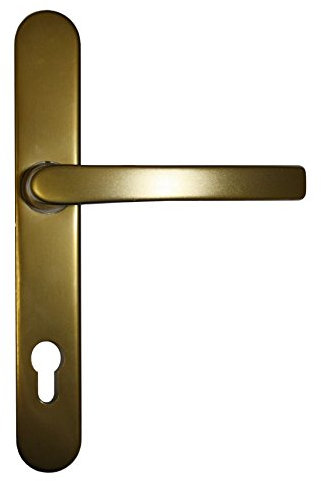 heicko Haustürgriff außen, Aluminium galvanisch beschichtet, bronze F4, mit Fixiernocken 246 mm (1 ST)