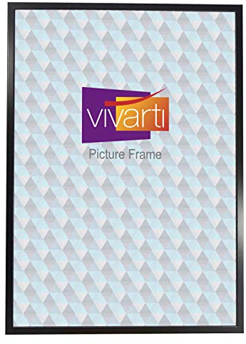 Vivarti Thin Matt Black Picture Photo Frame 30 x 20 Inches