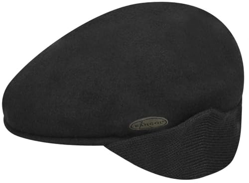 Kangol Das Original Flatcap 504 Earflaps Schiebermütze Schirmmütze Herrencap Wollcap Ohrenklappen Herren - mit Schirm, Winter Herbst-Winter