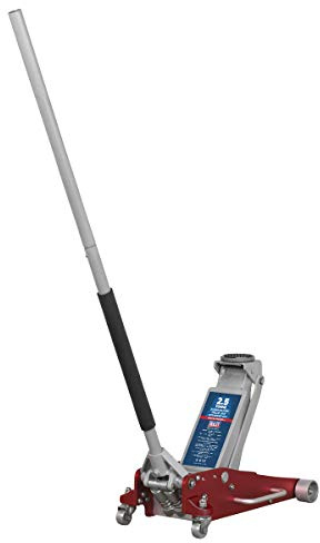 Sealey Rjas2500 Trolley Jack 2.5Tonne Aluminium/Steel Rocket Lift