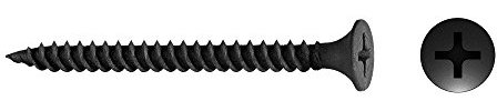 Celo 9F3535Ssf - Tornillo Cartón Yeso Ssf Cabeza Avellanada Impronta Ph Diámetro 3,5X35 Mm, Fosfatado, 1000 Unidades
