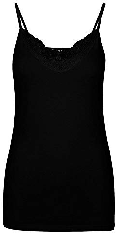 Vero Moda Femme Vminge Singlet Ga Noos Blouse, Noir, L EU