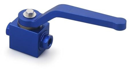 Absperrventil für Kraftstoffdurchflusskontrolle mit 18 NPT-Gewinde für Bremsleitungssperre, geeignet für Brems-, Kraftstoff-, Luft- und Hydrauliksysteme