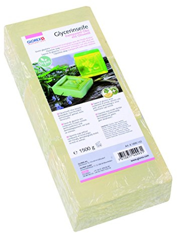 GLOREX 6 1600 142 glycerintvål eko 1500 g med olivolja transparent