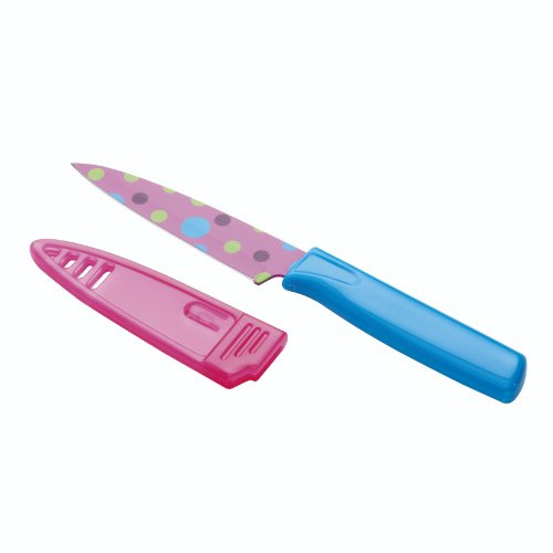 KUHN RIKON 22558 Colori Art Rüstmesser Bubbles, blau