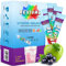 Revival Bebida Multivitamínica Para Niños - Vitaminas A, C, D, K, B6, B12 - Inmunidad, Crecimiento, Desarrollo - Manzana y grosella negra, 30 Unidades