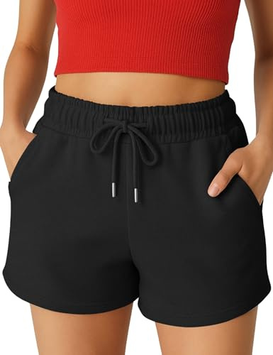 ROSS CAMP Kurze Hose Damen – Shorts Damen Sommer, Kurze Sporthose Laufshorts, Trainingshose Women Hosen Kurz Laufhose