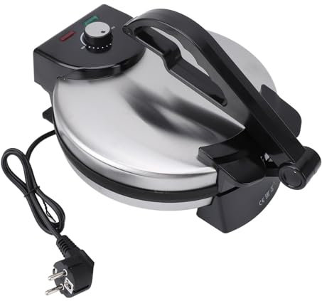 Machine à Roti, Revêtement Anti-adhésif, Presse à Tortilla électrique, efficacité et Gain de Temps, Machine à Roti, Poignée épaisse, Conception de sécurité, Machine à Chapati