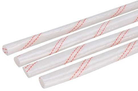 YINLUCK Guaina in Fibra di Vetro Intrecciata Ad Alta Temperatura 5M, 1mm-20mm, Rivestita in Cera Gialla - Resistenza al Calore Estremo Fino A 125°C, Tubo Isolante Flessibile for Cavi(12mm)